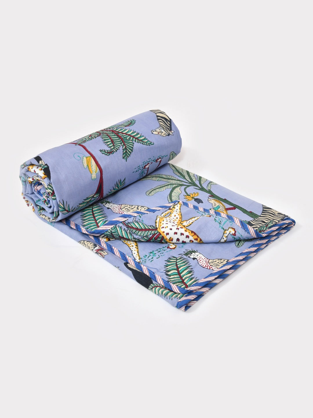 Cotton Reversible Kids Dohar/AC Blanket - 40X60 Inches