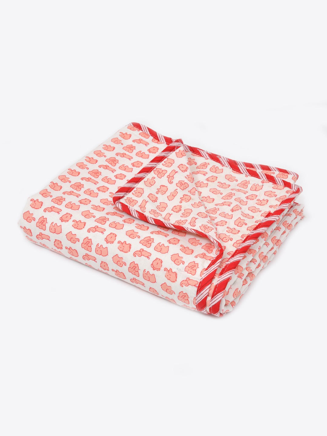 Cotton Reversible Kids Dohar/AC Blanket - 40X60 Inches