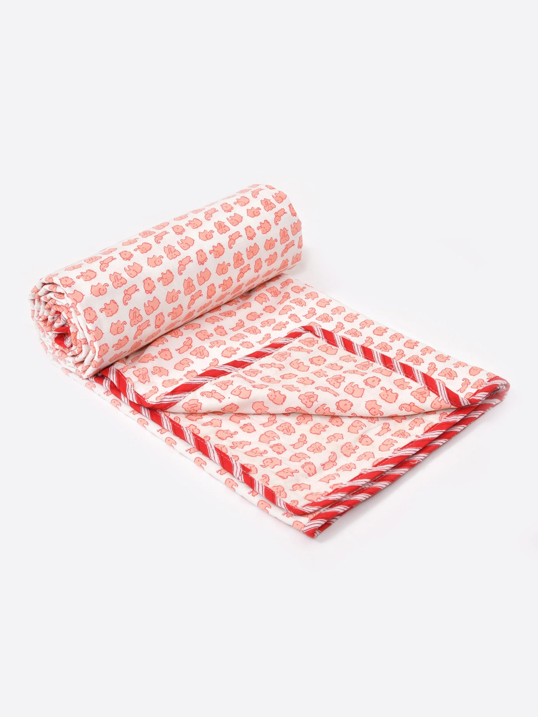 Cotton Reversible Kids Dohar/AC Blanket - 40X60 Inches