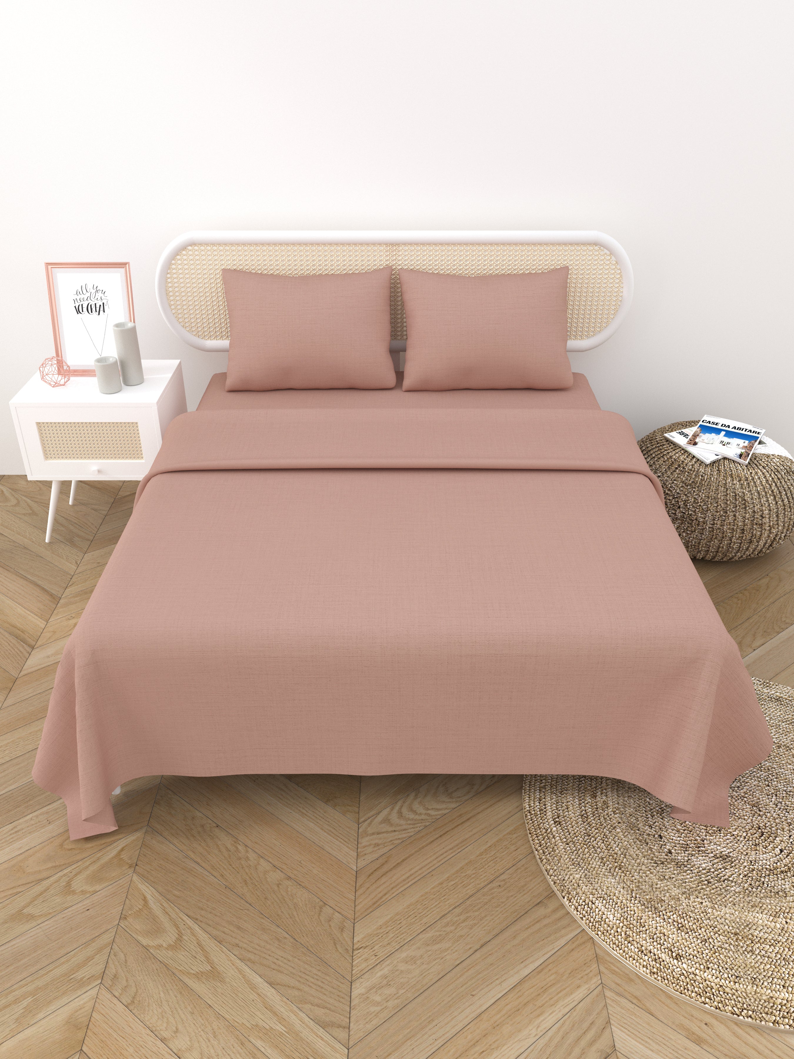 Bamboo Linen King-size Bed Sheet Set