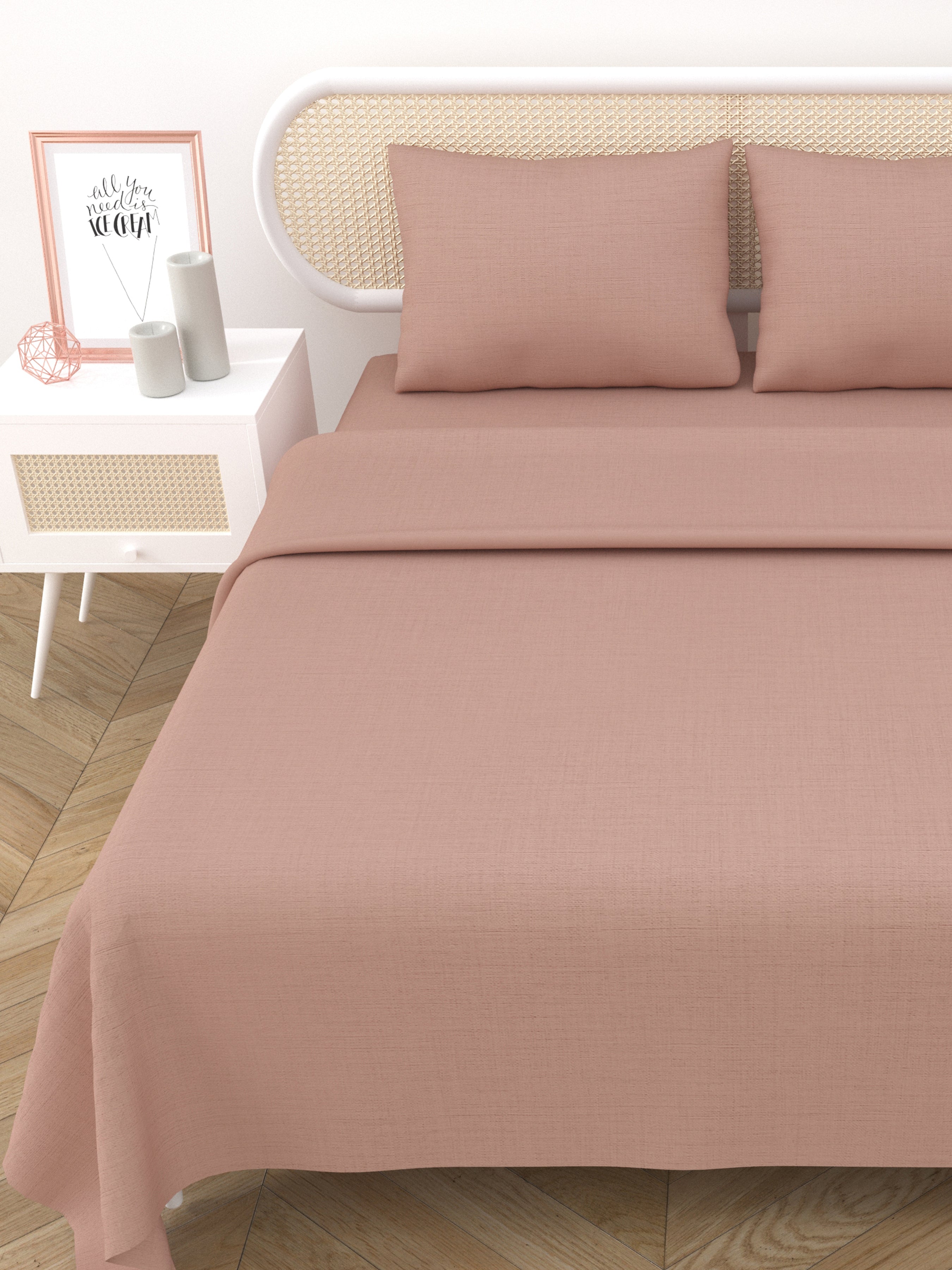 Bamboo Linen King-size Bed Sheet Set
