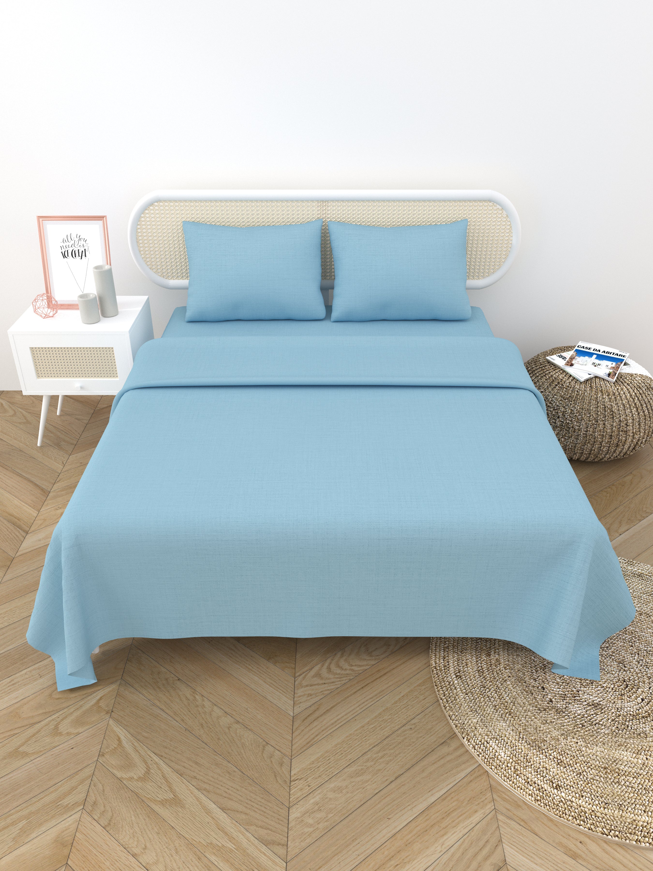 Bamboo Linen King-size Bed Sheet Set
