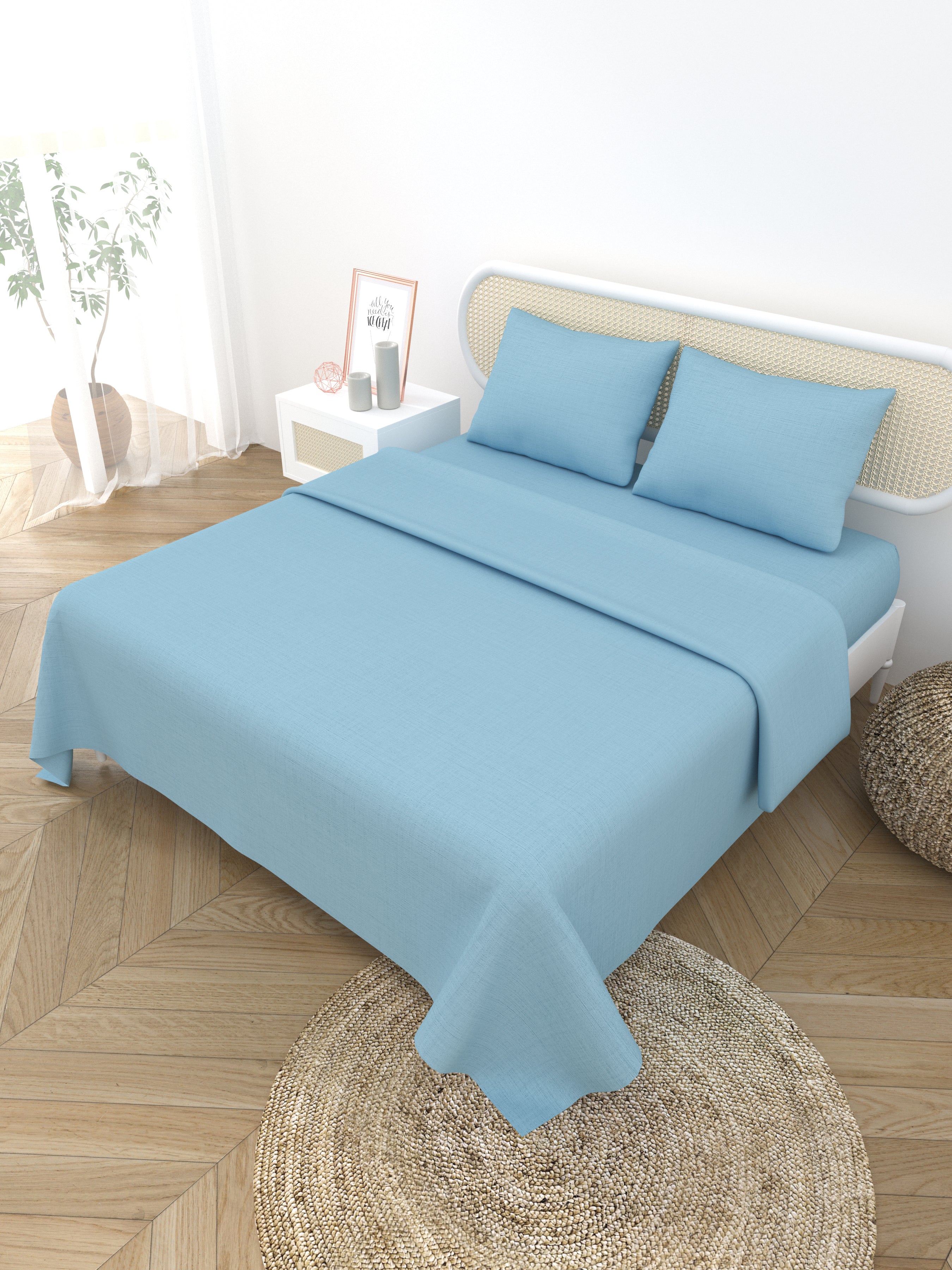 Bamboo Linen King-size Bed Sheet Set