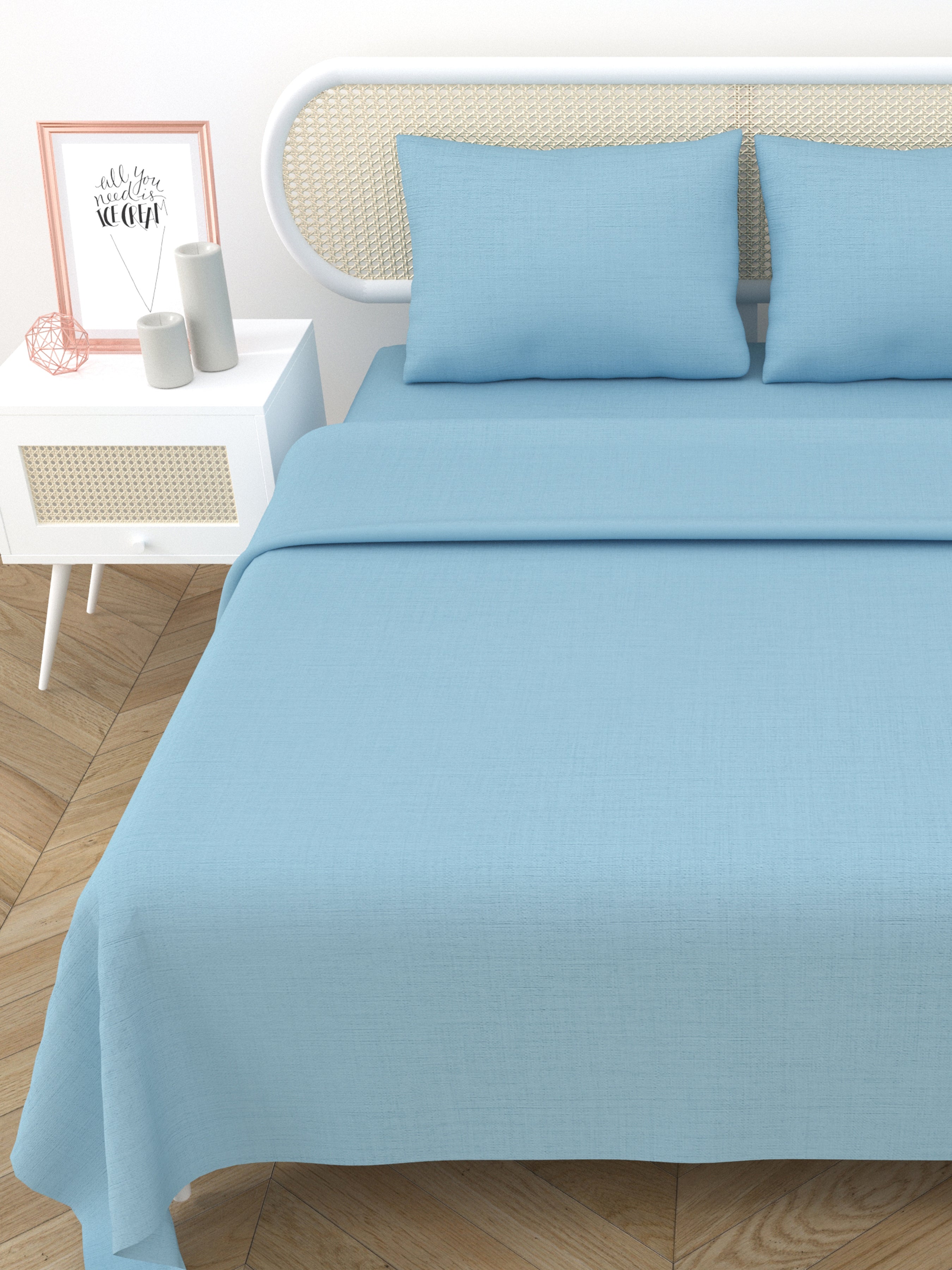 Bamboo Linen King-size Bed Sheet Set