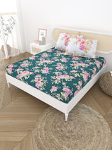 Double King Bedsheet with 2 Pillow Covers