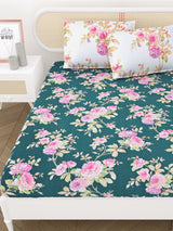 Double King Bedsheet with 2 Pillow Covers