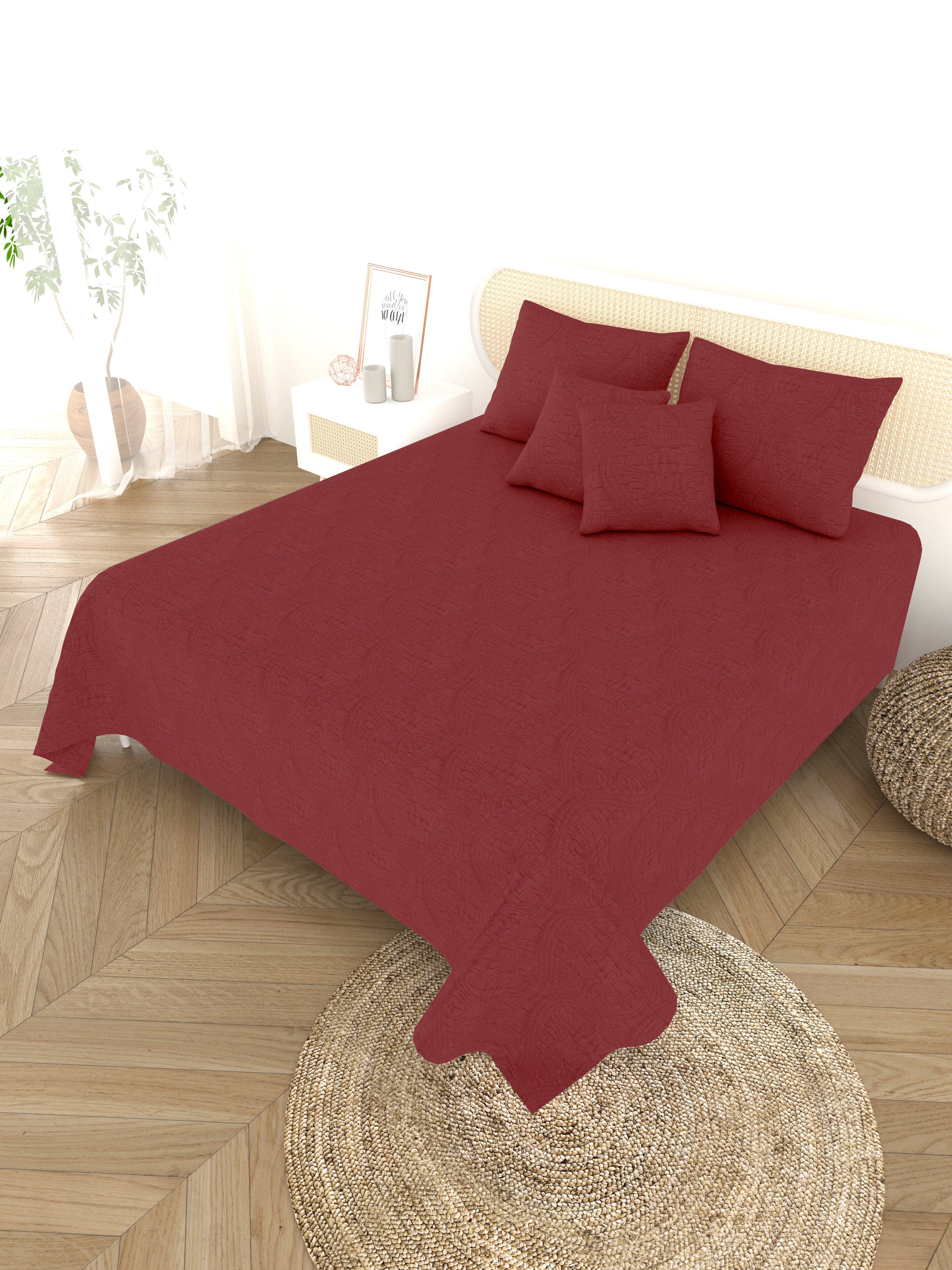 Premium Bedcover Set – 5 Pieces