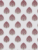 Set of 2 Cotton Handblock Printed Cotton Door Curtain - 7X5 feet