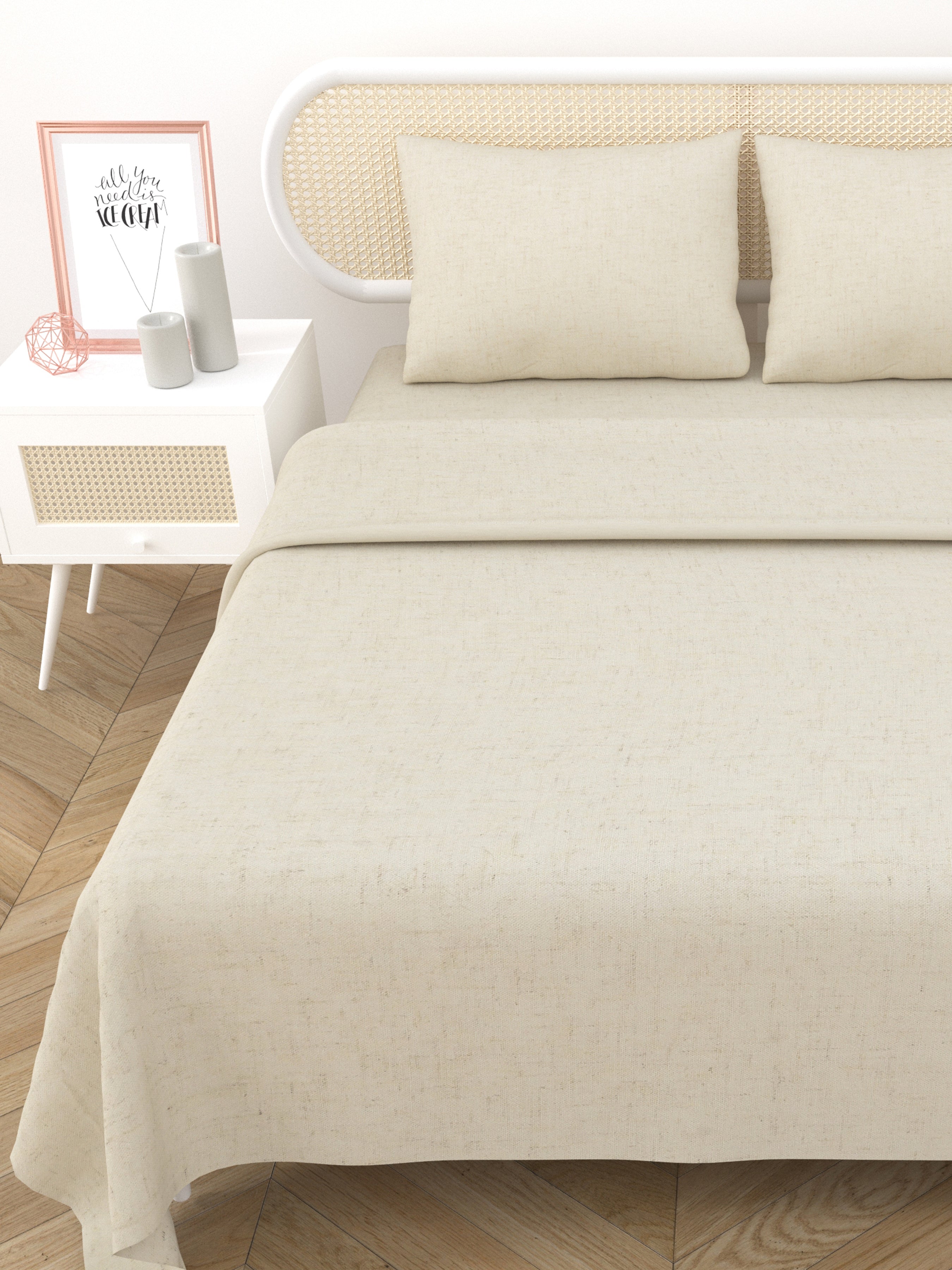 Bamboo Linen King-size Bed Sheet Set