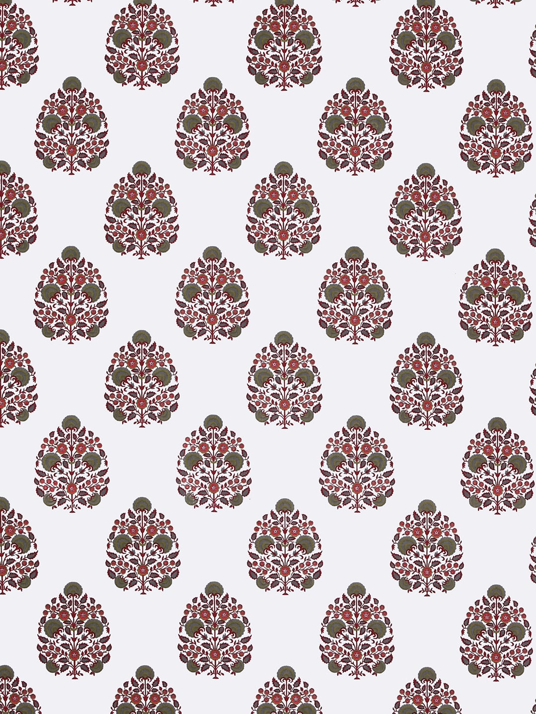 Set of 2 Cotton Handblock Printed Cotton Door Curtain - 7X5 Feet