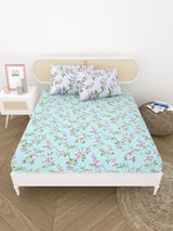 Double King Bedsheet with 2 Pillow Covers