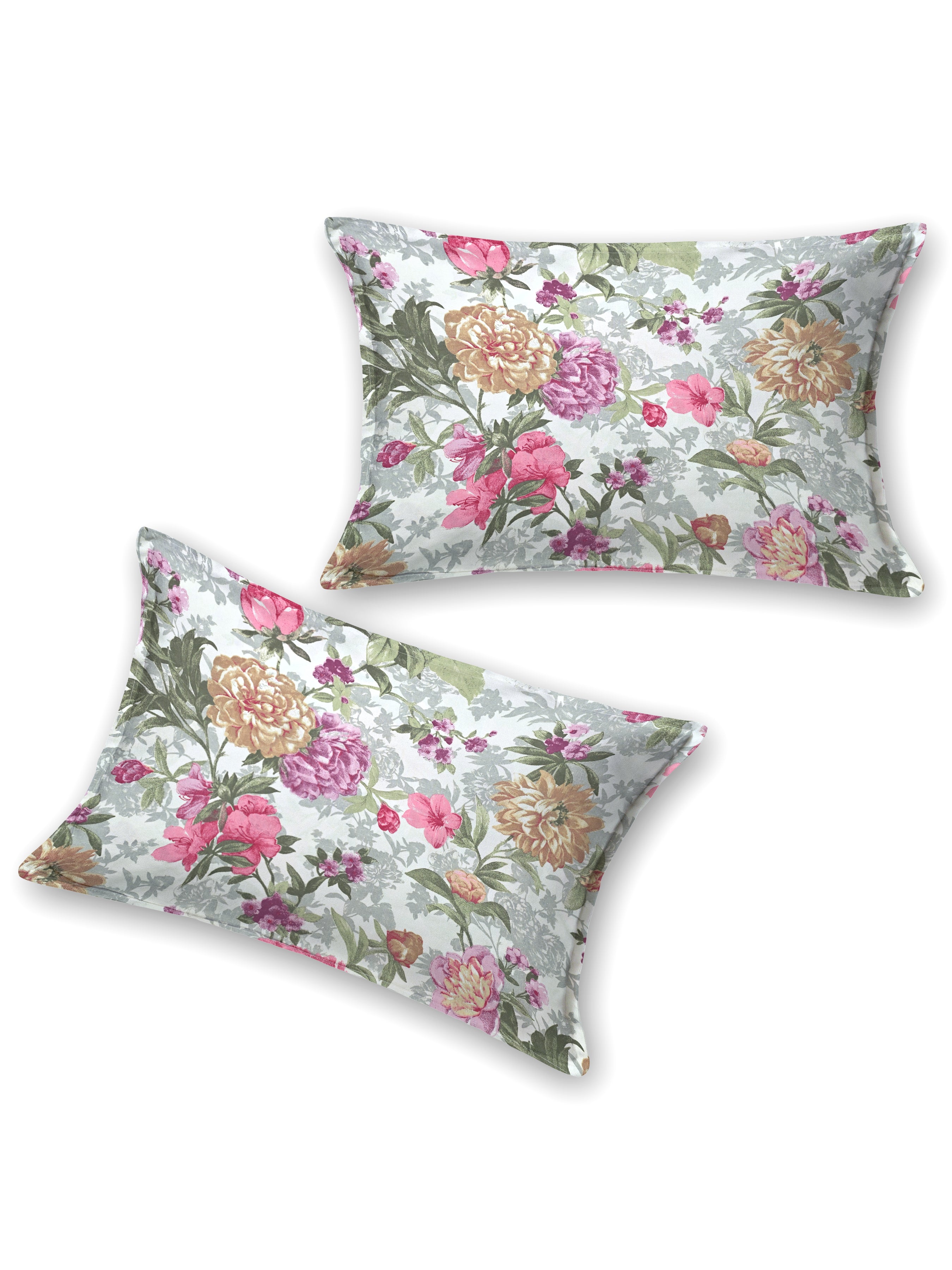Double King Bedsheet with 2 Pillow Covers