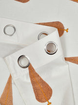 Set of 2 Cotton Handblock Printed Cotton Long Door Curtain - 8.5X5 feet