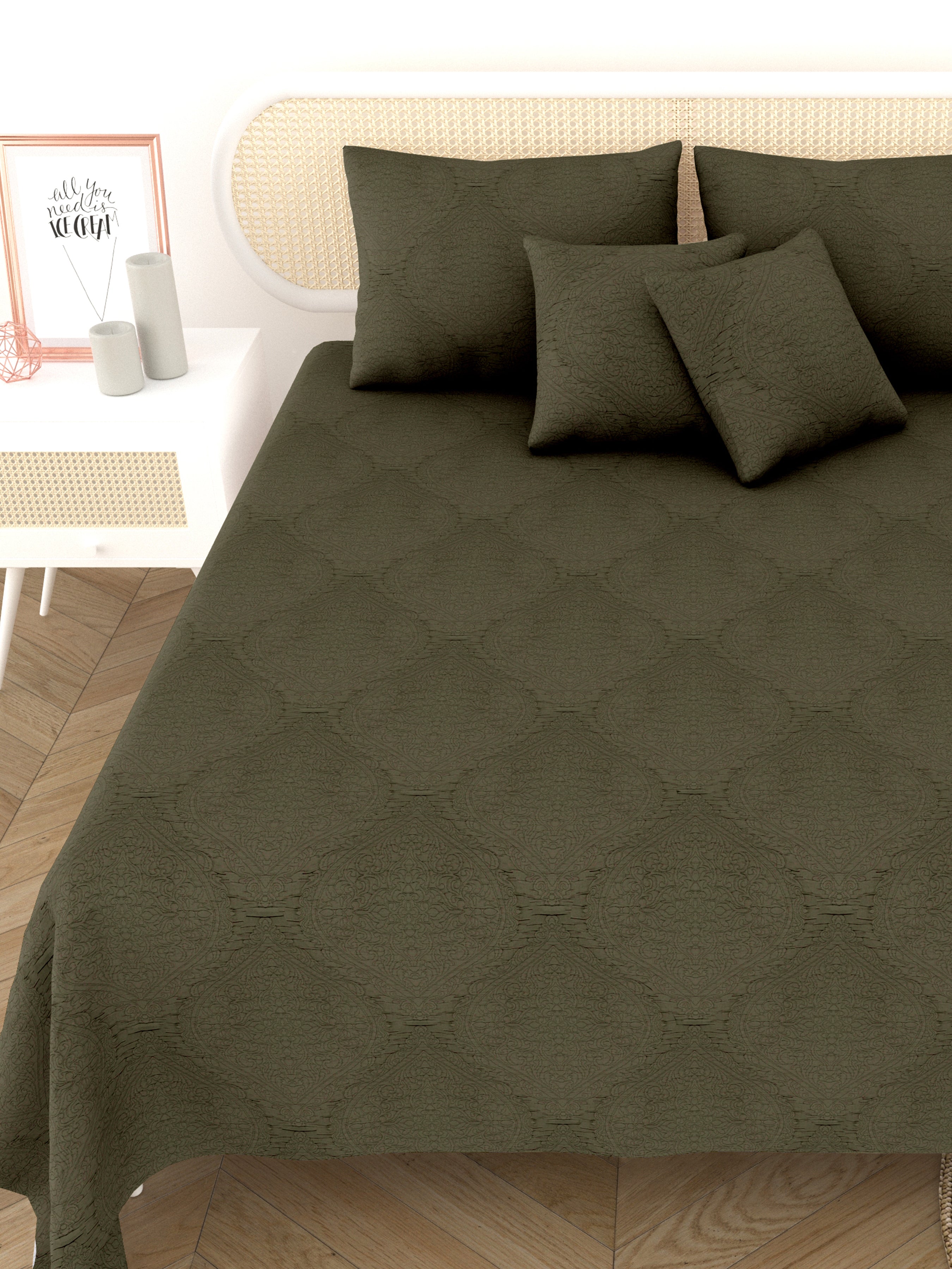 Premium Bedcover Set – 5 Pieces