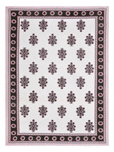 Cotton Floral Print Single bedsheet with 1 Pillow Cover