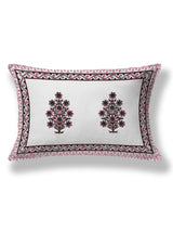 Cotton Floral Print Single bedsheet with 1 Pillow Cover