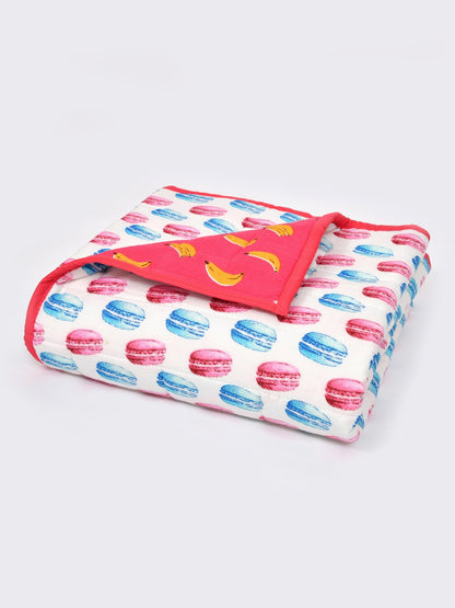Cotton Reversible Kids Dohar/AC Blanket - 40X60 Inches