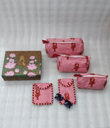 Set of 5 Utility Pouches (3 Makeup Pouches, 1 Sunglass Pouch, 1 Sanitary Napkin Pouch)