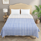 Gift Box with Kantha bedcover  in assorted prints (Free over Rs.18000)