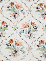 Quilted Floral Printed Reversible Bedcover with 2 Pillow Covers