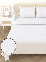 Premium Slub Cotton Bed Cover with 2 Pillow Covers