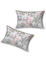 Quilted Floral Printed Reversible Bedcover with 2 Pillow Covers