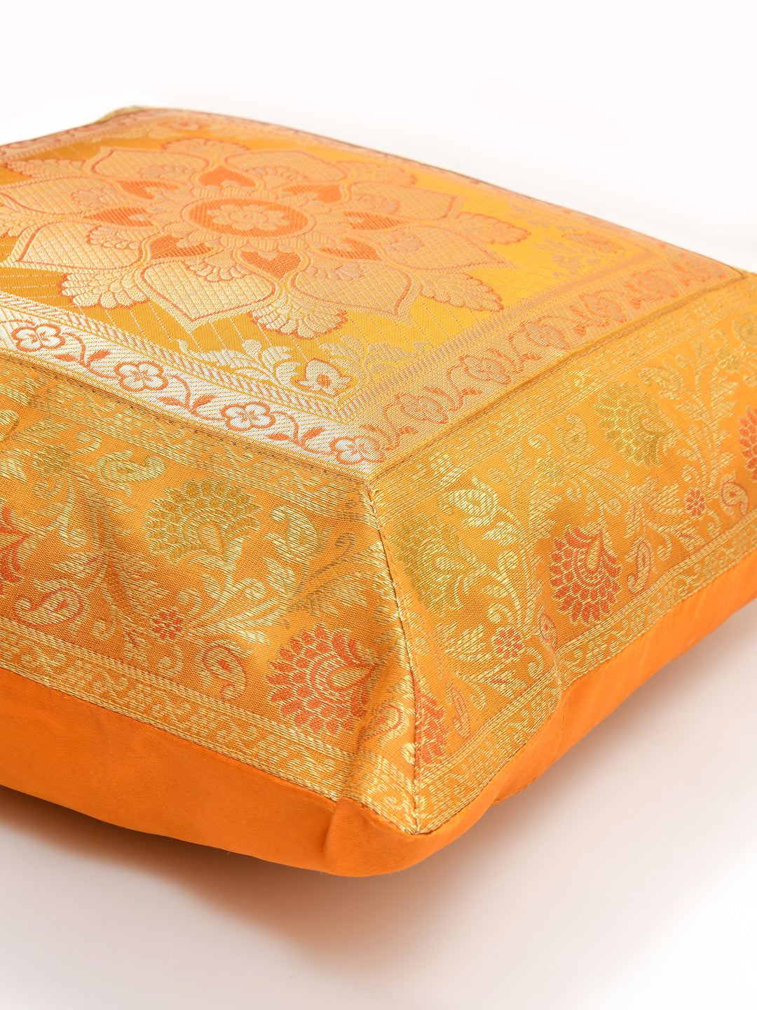 Set of 2 Banarasi Zari Cushion Cover - 16X16 Inches11100813