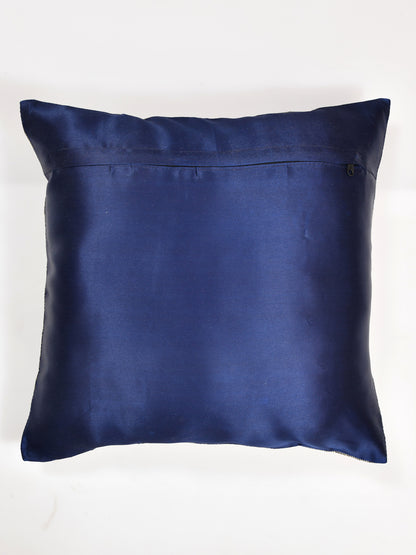 Set of 2 Banarasi Zari Cushion Cover - 16X16 Inches11100822