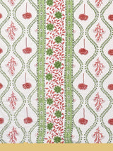 Floral Printed Bedding Set - 1 King Bedsheet, 1 Jaipuri Razai/Quilt, 2 Pillow Covers