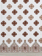 Floral Printed Bedding Set - 1 King Bedsheet, 1 Jaipuri Razai/Quilt, 2 Pillow Covers