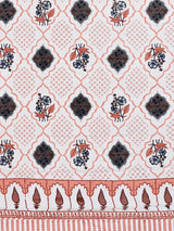 Floral Printed Bedding Set - 1 King Bedsheet, 1 Jaipuri Razai/Quilt, 2 Pillow Covers