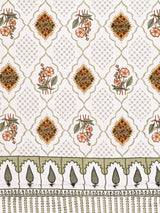 Floral Printed Bedding Set - 1 King Bedsheet, 1 Jaipuri Razai/Quilt, 2 Pillow Covers
