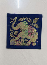 Gift Box with Banarasi Zari Table Runner, Set Of 6 Mats, 6 coaster