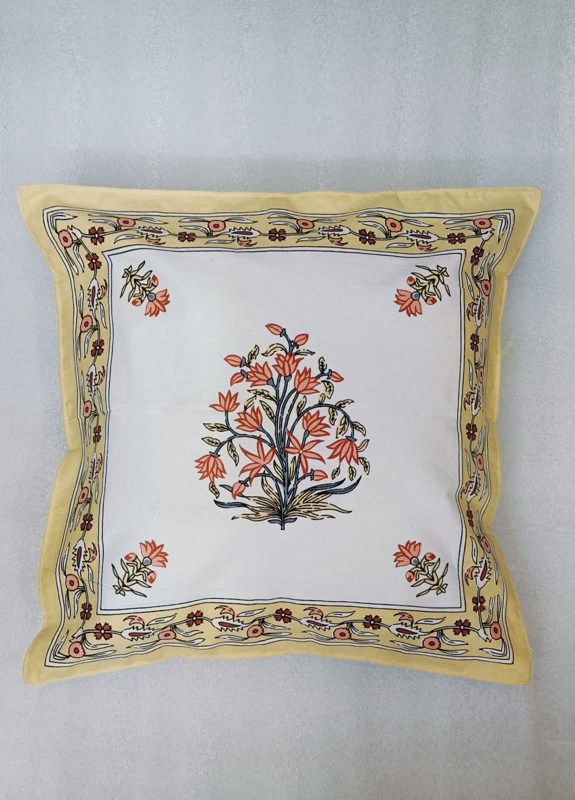 Set of 2 Cotton Cushion Covers