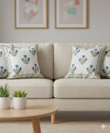 Set of 2 Cotton Cushion Covers