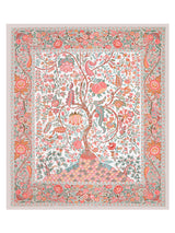Floral Print Cotton Double King Bedsheet with 2 Pillow Covers