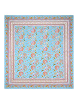 Cotton Printed Bedsheet with 2 Pillow Covers - (108 x 108 Inch)