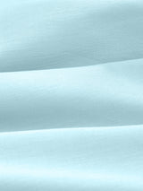 Luxury 400 TC Solid Cotton Bedsheet – 108 x 108 Inches with 2 Pillow Covers | Premium Cotton Comfort