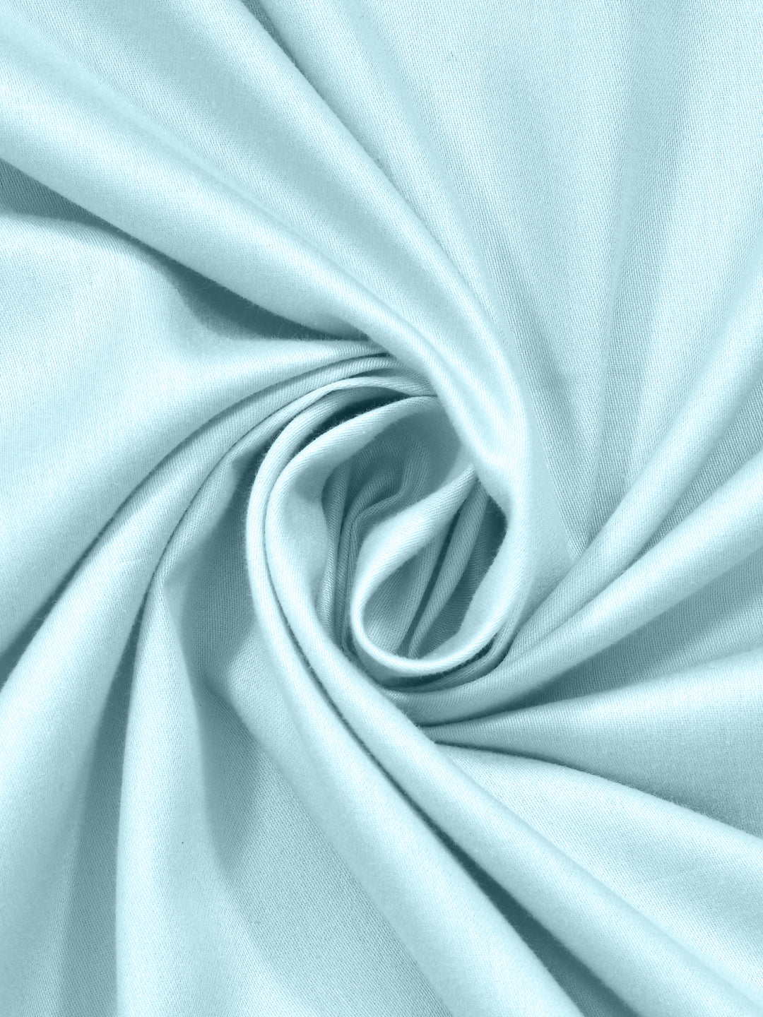 Luxury 400 TC Solid Cotton Bedsheet – 108 x 108 Inches with 2 Pillow Covers | Premium Cotton Comfort