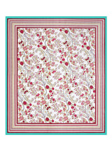 Floral Print Cotton Double King Bedsheet with 2 Pillow Covers
