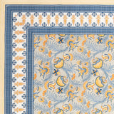 Rakhi Gift Box – Double Cotton Bedsheet, 2 Rakhi & 6 Beaded Coasters