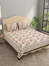Double King Bedsheet with 2 Pillow Covers
