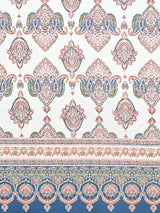 Cotton Printed Bedsheet with 2 Pillow Covers - (108 x 108 Inch)
