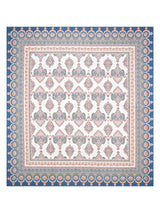 Cotton Printed Bedsheet with 2 Pillow Covers - (108 x 108 Inch)