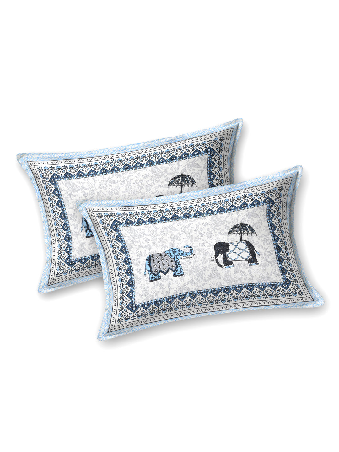 Double King Bedsheet with 2 Pillow Covers