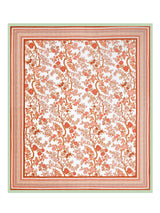 Floral Print Cotton Double King Bedsheet with 2 Pillow Covers