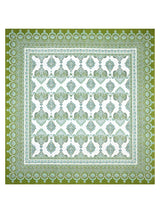 Cotton Printed Bedsheet with 2 Pillow Covers - (108 x 108 Inch)