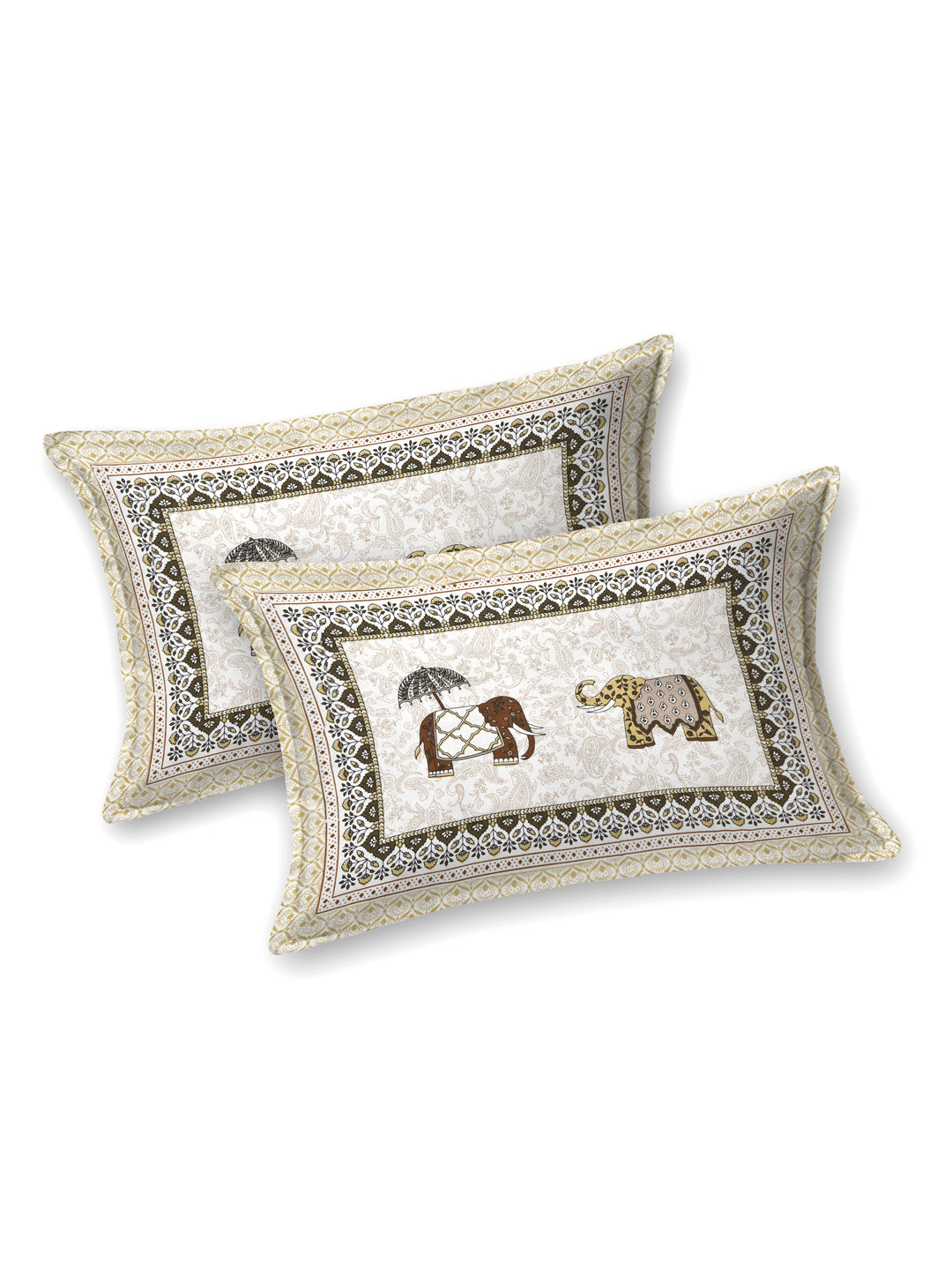 Double King Bedsheet with 2 Pillow Covers