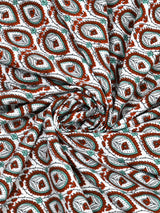 Floral Print Cotton Double King Bedsheet with 2 Pillow Covers