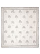 Handblock Print Super King Bedsheet in Extra Soft Percale Cotton with 2 Pillow covers